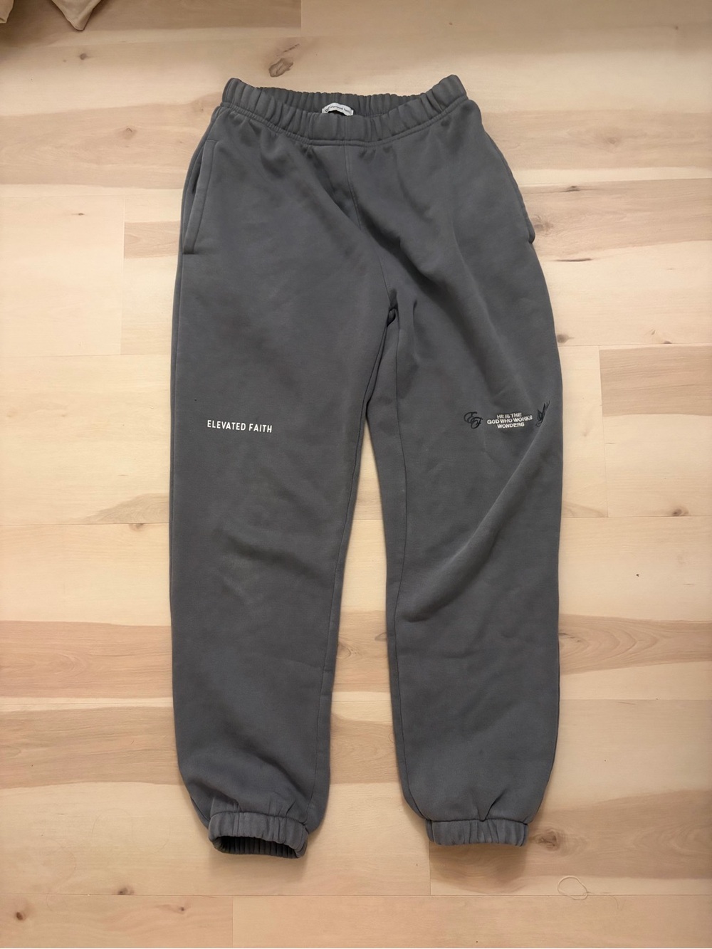 Elevated Faith God of Miracles Unisex Sweatpants - NWT - Picture 7 of 8